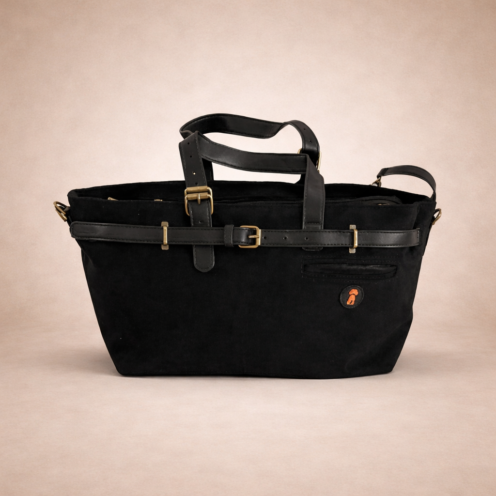 Borsa Tote IL BARBONCINO – Bag in Pelle Scamosciata