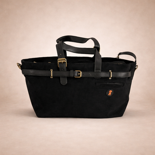 Borsa Tote IL BARBONCINO – Bag in Pelle Scamosciata